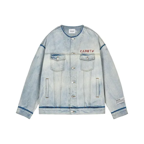 CANOTWAIT_ Jackets Coats Unisex Light Blue