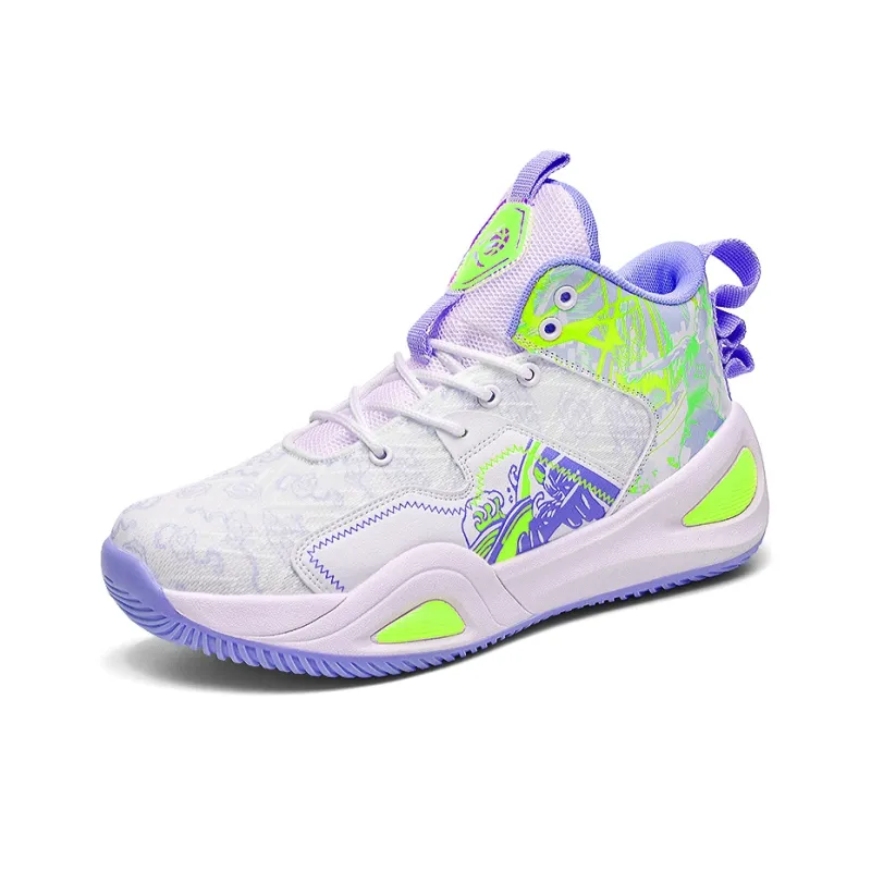 MUSHILANDI Cushioning Coverage Height Increase Basketball Shoes Men's-2