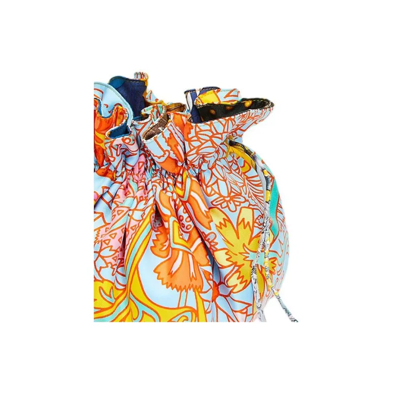 HERMES Silk Coin Purse Women's Yellow-1