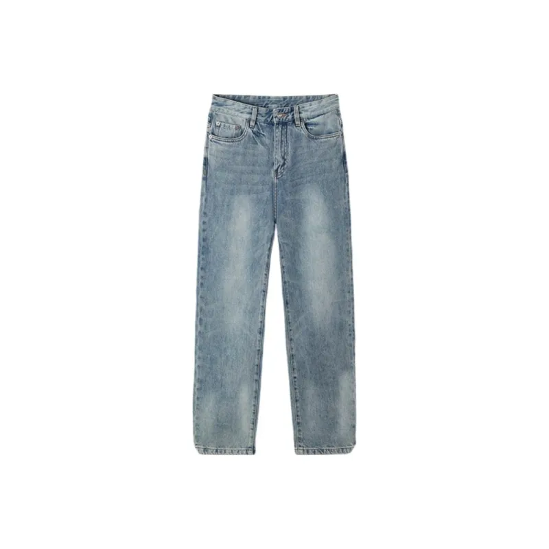 DEGAIA Jeans Men's Light Denim Blue-0