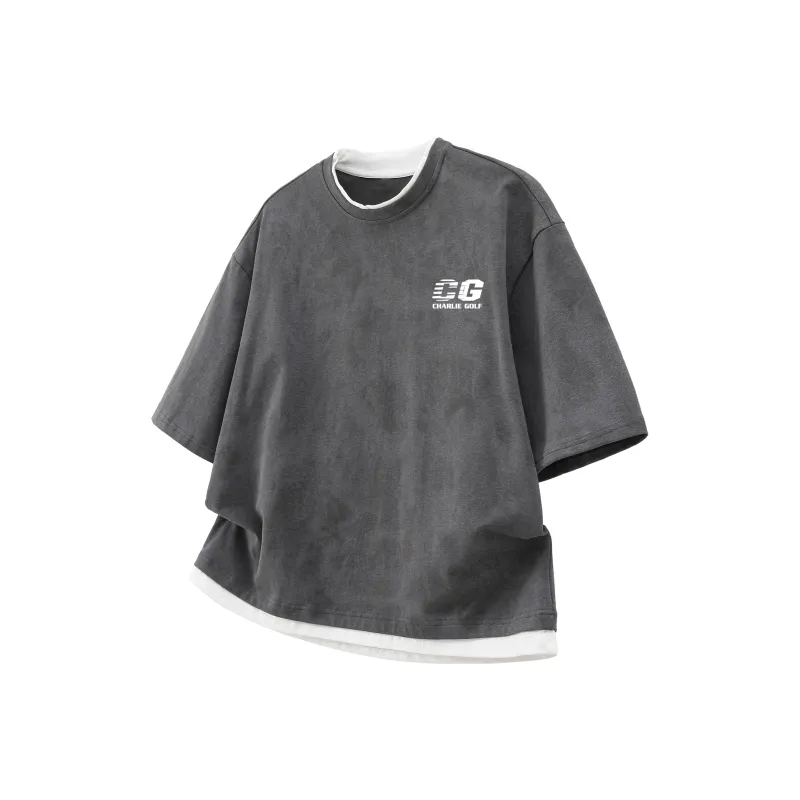 CHARLIE GOLF T Shirts Unisex-4