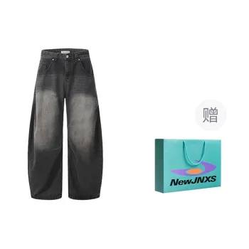 NewJnxs Jeans Unisex Black Shopping Bag Included