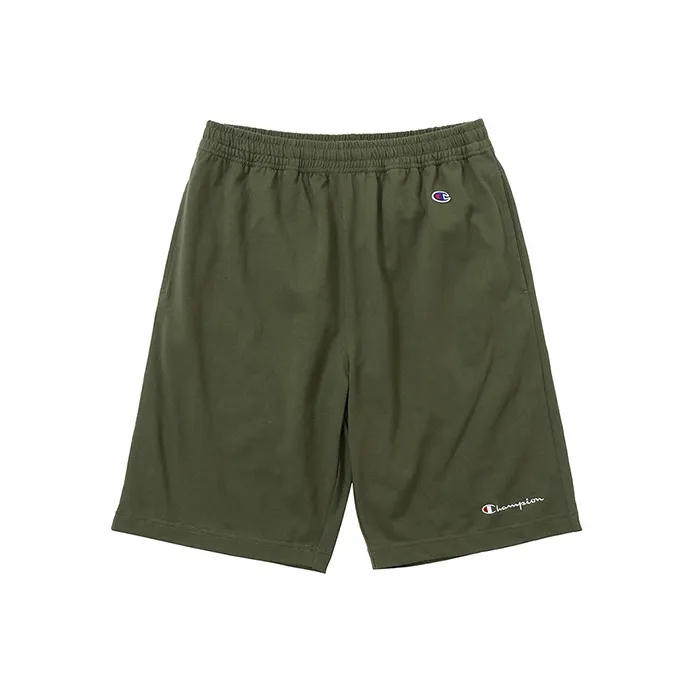 Champion Shorts Japan Version Unisex Olive Green-0