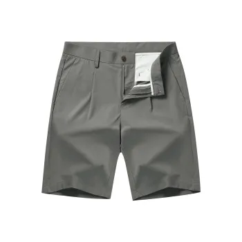 Dance With Wolves Casual Shorts Men's Light Gray