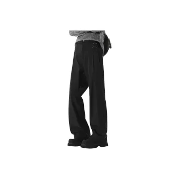 MARK WAFFLE Suit Trouser Unisex Black