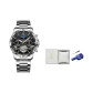 Silver Case Black Dial[White Box+Watch Adjuster]