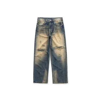 COMXZ Jeans Unisex Washed Color