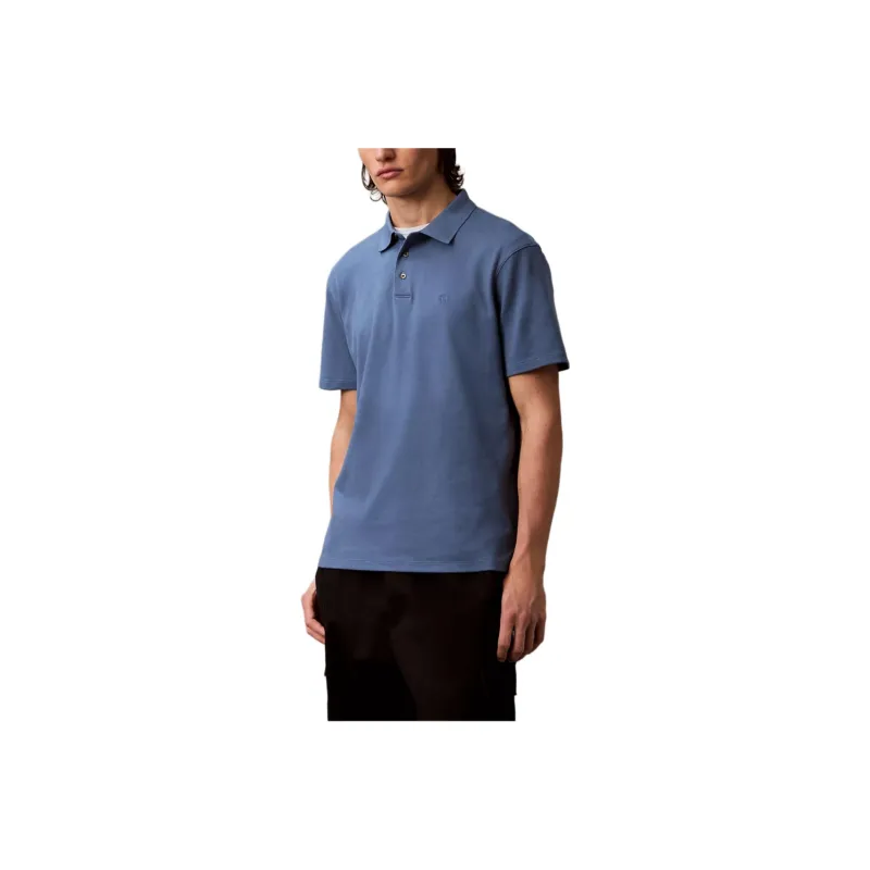 CALVIN KLEIN Polo Shirt Men's Blue-0