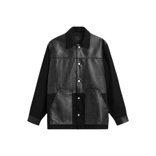 ZARA Leather Jacket Men's Black