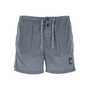STONE ISLAND Casual Shorts Men Gray