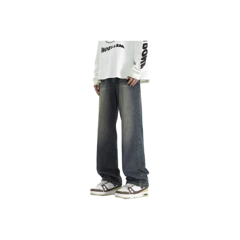 RAMPAGE Jeans Unisex Vintage Blue-12