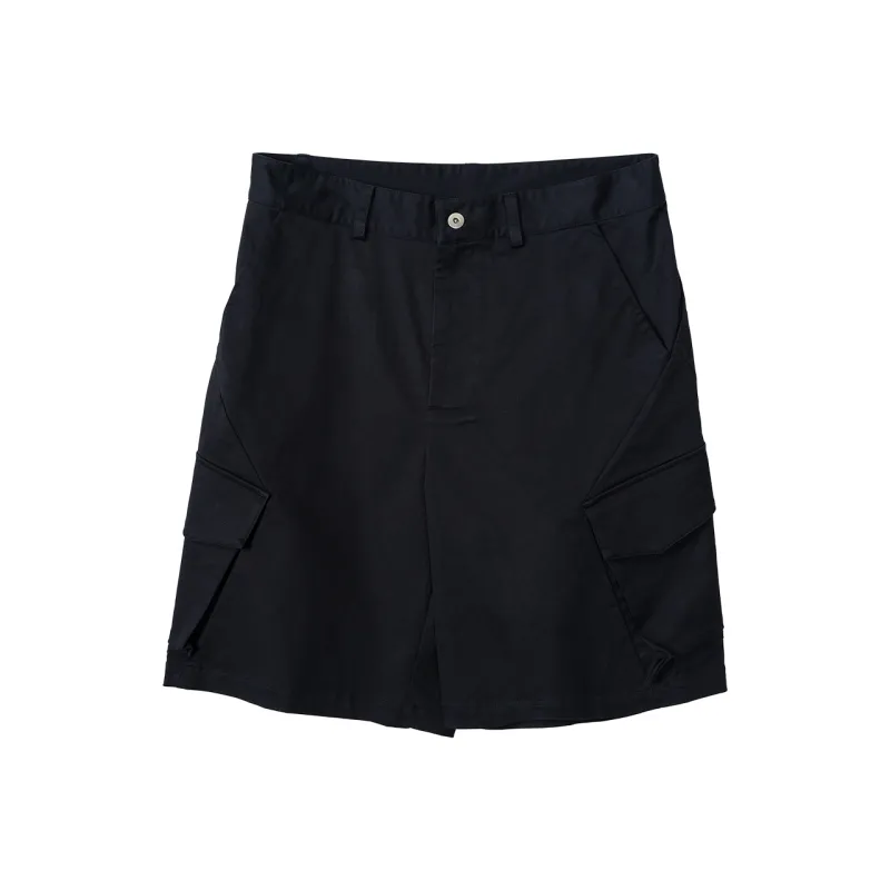 BASIC MATCH Cargo Shorts Men Black-0
