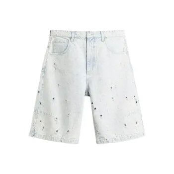 ZARA Denim Shorts Men's Light Blue