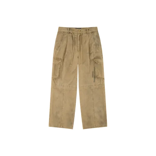 OCCUPY Casual cohen pants Unisex Khaki