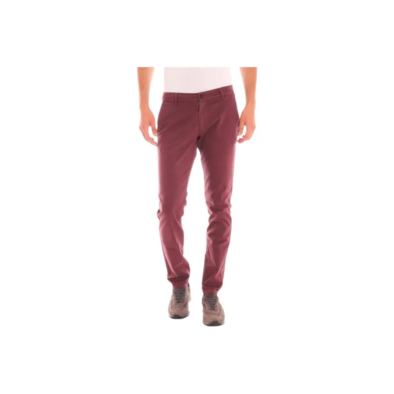 DANIELE ALESSANDRINI Jeans Men's Burgundy-0