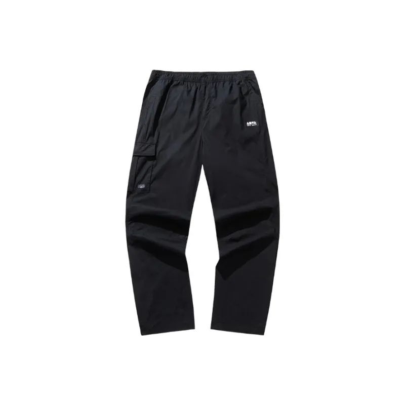 Anta Life Collection Casual Pants Men's Basic Black-0