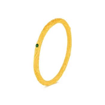 SHUIBEI 999 Fine Silver Bangles Unisex