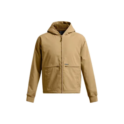 Under Armour Expanse Jackets Coats Men's Camel Brown