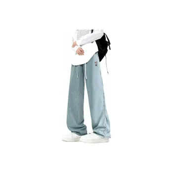 CHOUCHOUS Jeans Unisex Light Blue