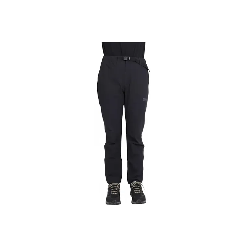 Jack Wolfskin Windbreaker Pants Unisex Black-0