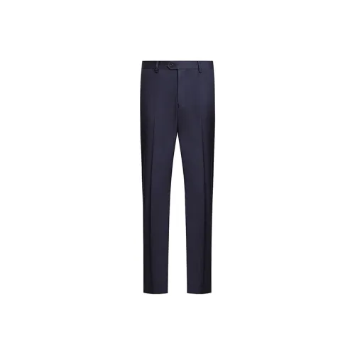 SHANSHAN Suit Trouser Men Navy Blue