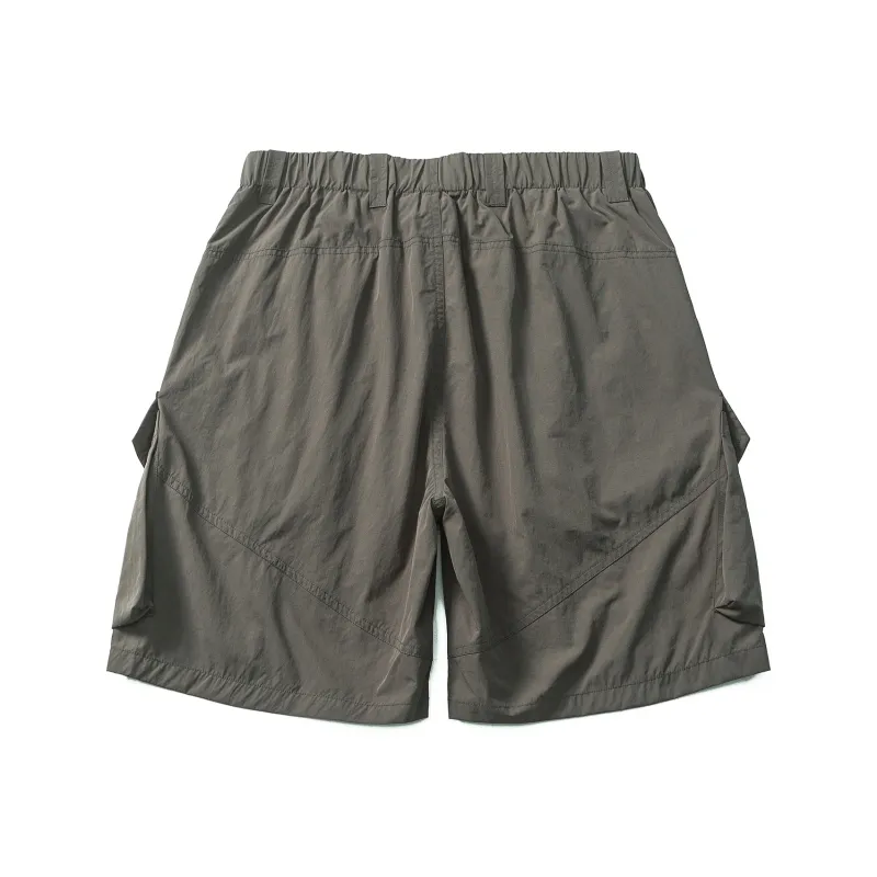 VERAF CA Casual Shorts Unisex Gray Green-1