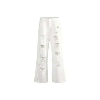 FUERZA Jeans Unisex White