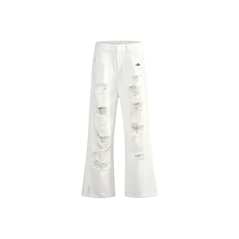 FUERZA Jeans Unisex White-0