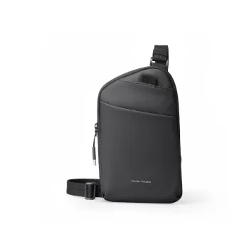 MARK RYDEN Oxford Sling Bag Men's Elegant Black
