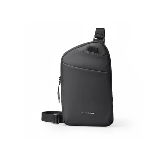 MARK RYDEN Oxford Sling Bag Men's Elegant Black