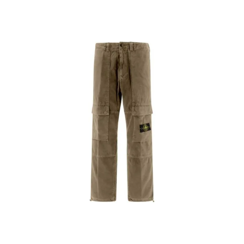 STONE ISLAND Casual Pants Men's Brown-0