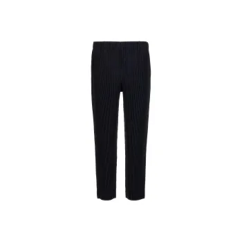 Homme Plissé Issey Miyake Casual Pants Men's Blue