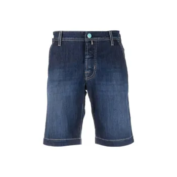 JACOB COHEN Mid-rise Denim Shorts