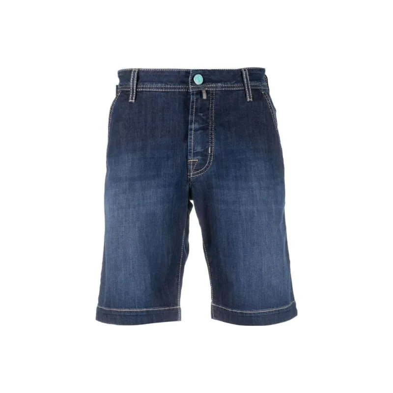 JACOB COHEN Mid-rise Denim Shorts-0