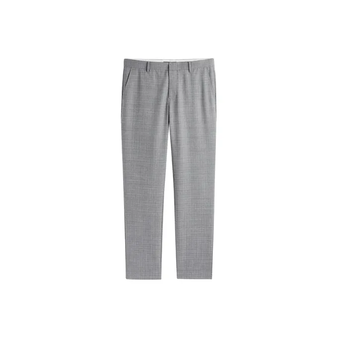 PEACEBIRD MEN Suit Trouser Unisex Gray-0