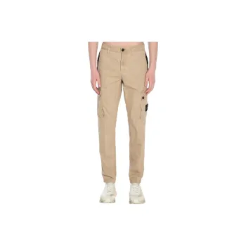 STONE ISLAND Logo Cargo Trousers