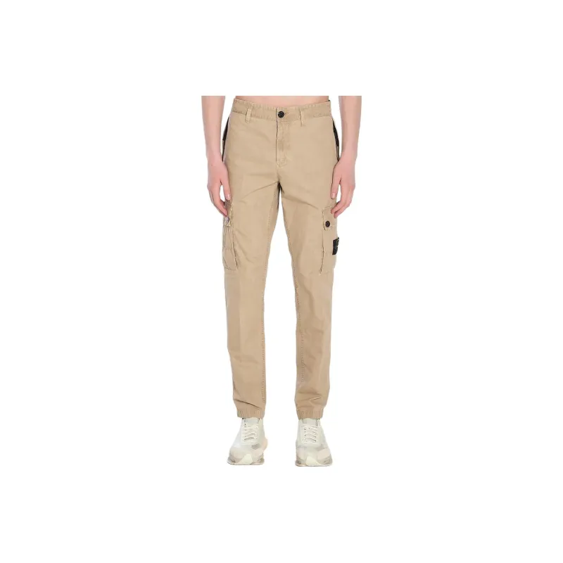 STONE ISLAND Logo Cargo Trousers-0