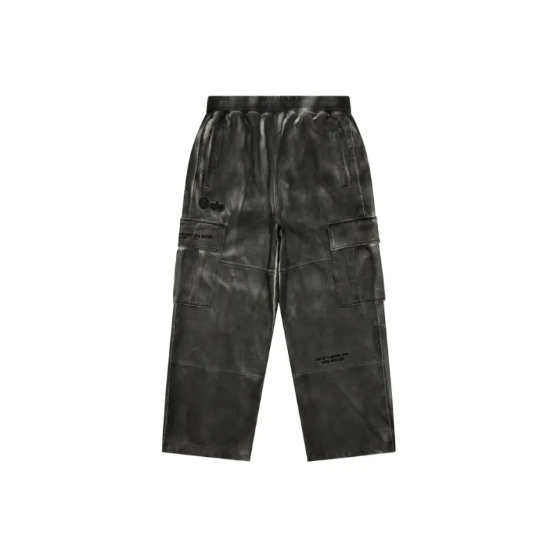 Aape x ALPHA INDUSTRIES ALPHA INDUSTRIES Collaboration FW24 Casual Pants Men's Black-0