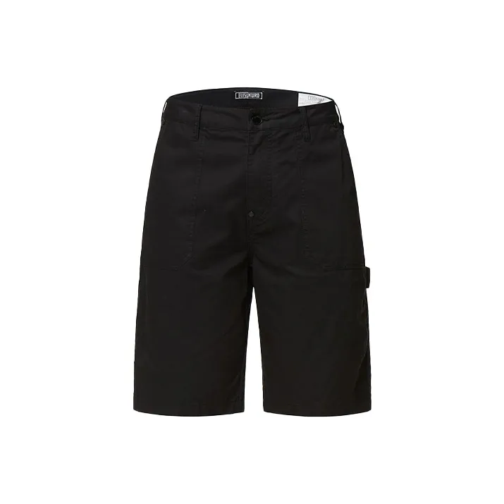 EVISU Fitted Shorts Men's Black-0