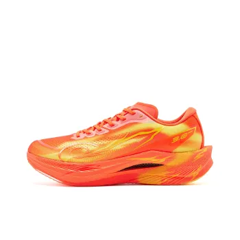 QIAODAN Strong Wind 3.0 PRO Running Shoes Men Low Top Dutch Orange/Spectral Yellow