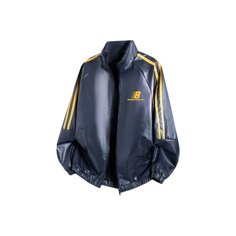 BOBBY ABLEY Leather Jacket Unisex-2