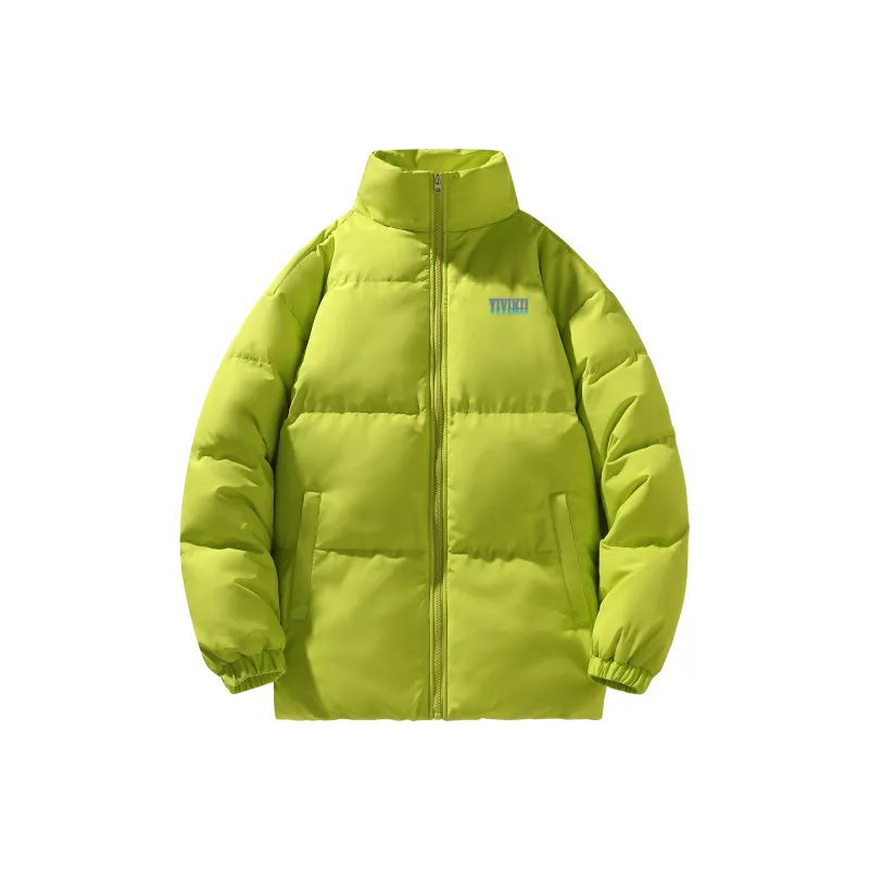 YIVIKII Puffer Jacket Unisex Desert Khaki-2