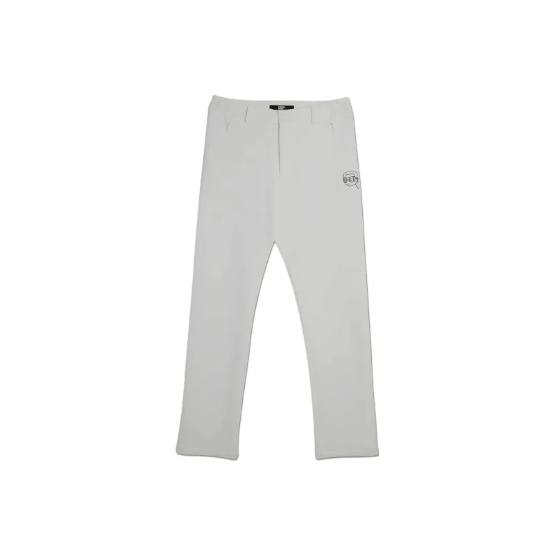 KARL LAGERFELD Casual Pants Men's Ecru-0