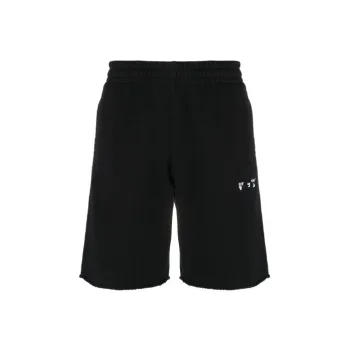 OFF WHITE Logo Sweat Shorts