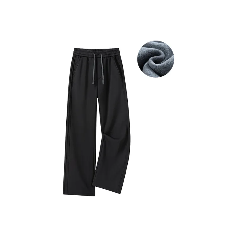 POLAR BEAR Casual Pants Unisex Black-36