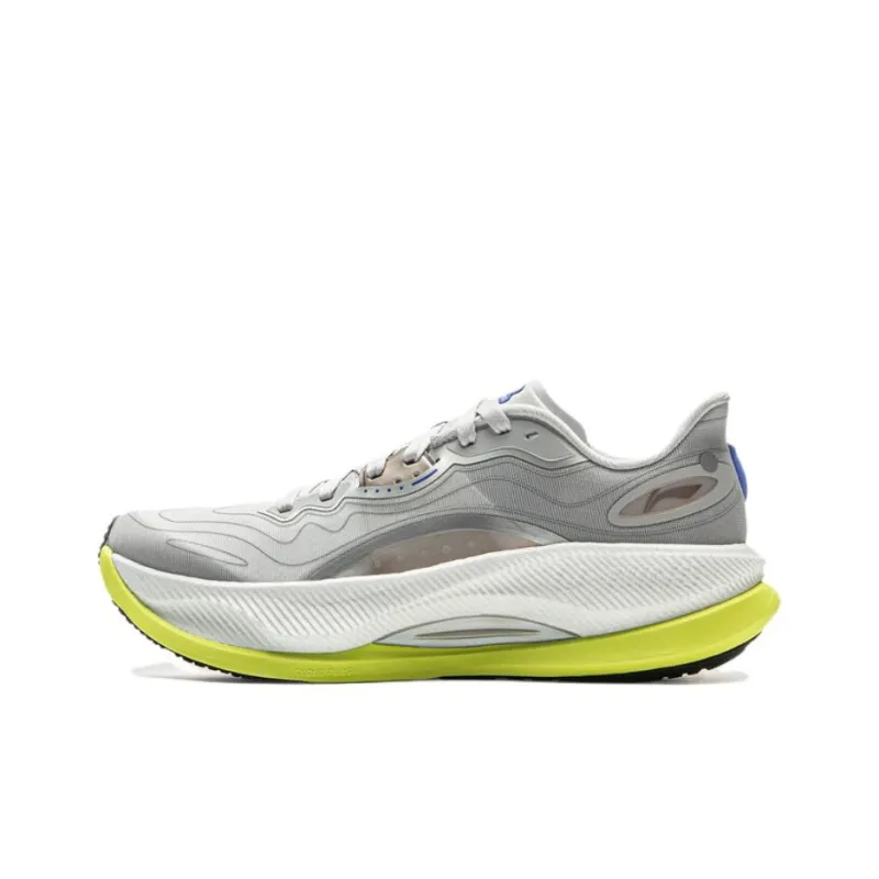 LiNing Yueying 4PRO Cushioning, Wear Resistant Low Top Casual Running Shoes Men's Calm Gray-0