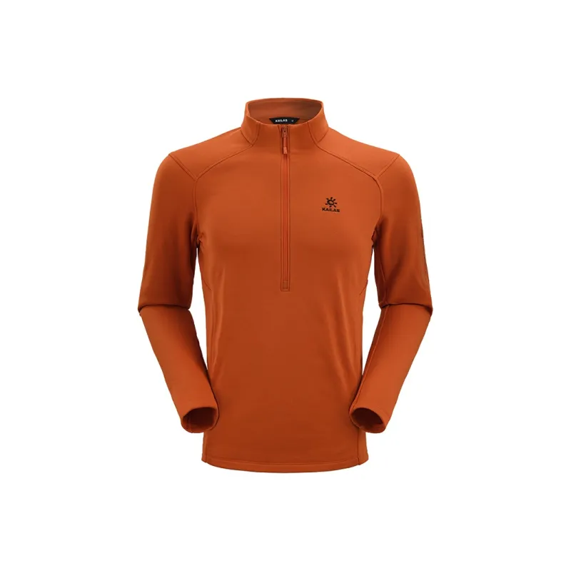 KAILAS Stand Collar Semi Open Chest Jacket Coat Men's-6