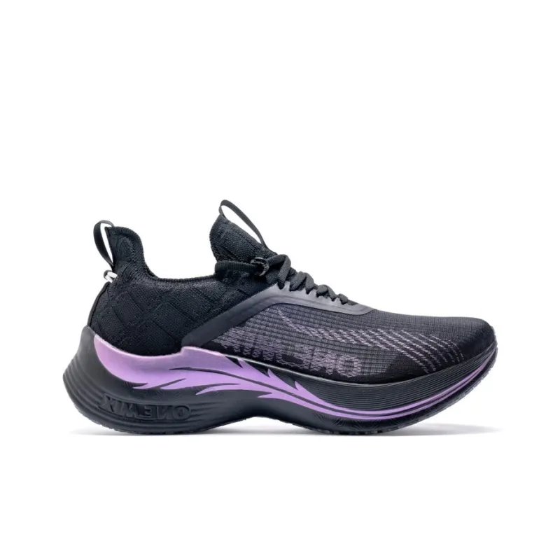 ONEMIX Light Nails Running Shoes Unisex Mysterious Black-1
