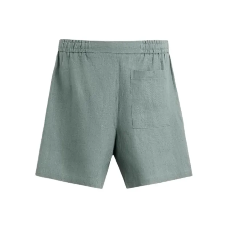 ZARA Casual Shorts Men's Gray Green-1
