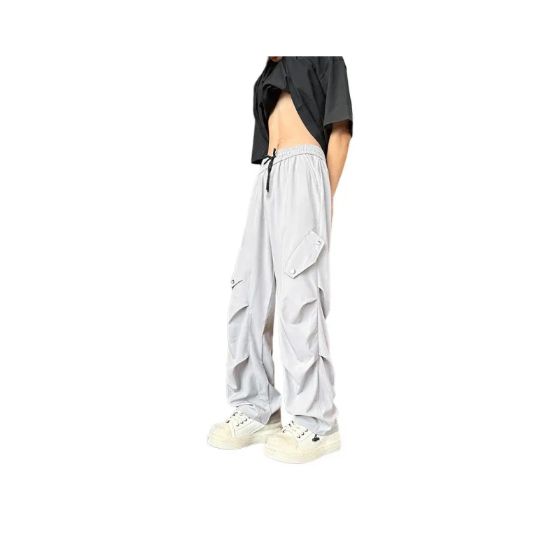 RASHOMONG Casual Pants Unisex-5